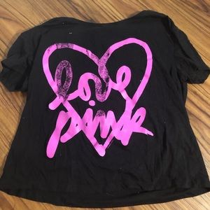 Never worn VS pink tee:)